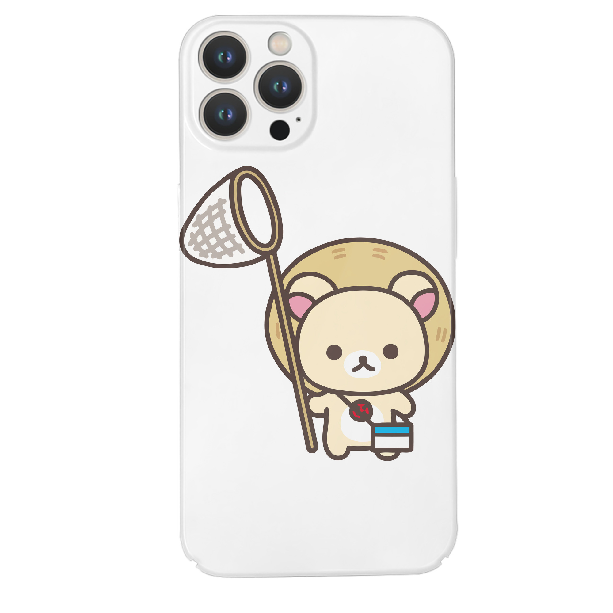 （画像用） リラックマ リラックマ キイロイトリ Rilakkuma Korilakkuma Kiiroitori 【iPhone 14シリーズ対応】ハードケース